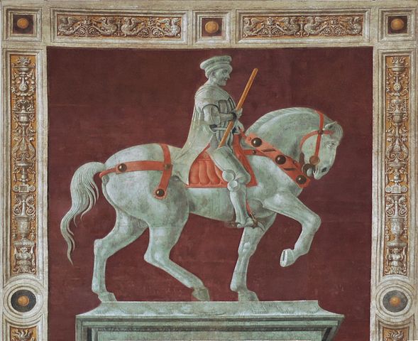 Fresco of John Hawkwood, Duomo, Firenze